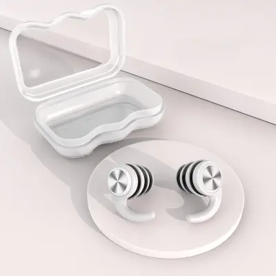 CD Model Čepi za Ušesa za Zmanjševanje Hrupa - Vrhunsko Udobje in Blokiranje Zvoka White