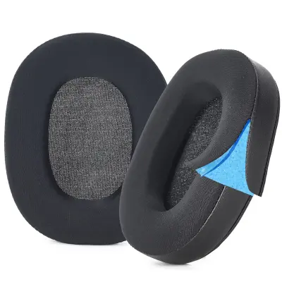 Združljivi Sony WH-1000XM6 Črni hladilni ušesni blazinici - Nadomestne blazinice