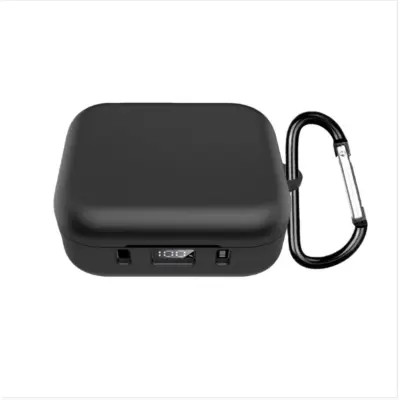 Ovitek za slušalke Soundcore P41i Bluetooth: Silikonska zaščita, odporen na padce Black