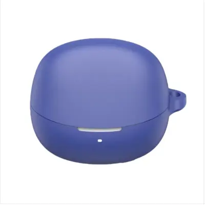 Zaščitno silikonsko ohišje, združljivo s QCY MeloBuds N60 - Odporno na udarce in prah DarkBlue