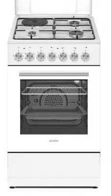 Kombinirani štedilnik SIMFER 5315 SERBB