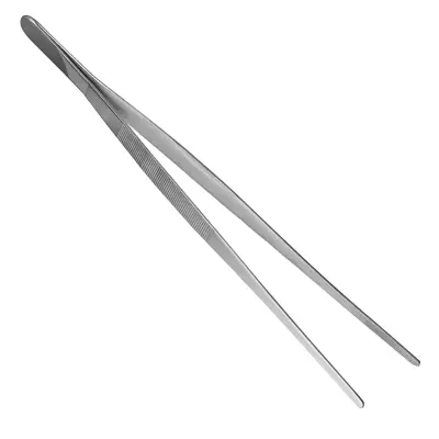 Profesionalna pinzeta iz nerjavečega jekla 300x15 mm za kuhinjo in bar