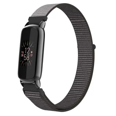 Združljiv z Fitbit Luxe - Nastavljiv športni zapestni pas iz najlona Grey