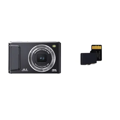 Digitalni fotoaparat DC308 s kartico 32GTF (vtič EU) Black