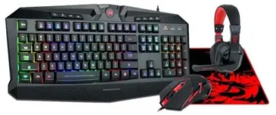 Demo, brez garancije - REDRAGON Combo S101-BA-2 (4v1) SLO/HR Layout gaming komplet