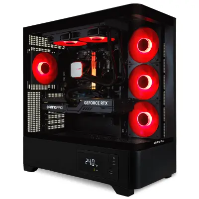 GREED MKM Izdaja - Gaming PC / namizni računalnik - AMD Ryzen 5 7500F (5,0 Ghz) - RTX 5070Ti 16 GB - 32 GB RAM DDR5 - 1 TB SSD - WiFi & Win 11 Pro