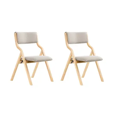 SoBuy 2 zložljiva stola 54x48.01x80.01cm Klasičen FST40-HGX2