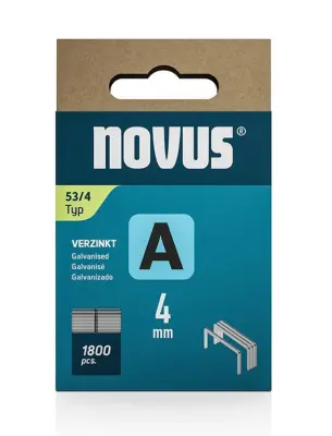 Novus Sponke za tapetniški spenjač Tip A 53/4, 1800 kos