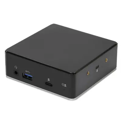 eSTUFF Dual Full-HD USB-C hibr. docking postaja 85W PD, Single 2560p Dual 1080p