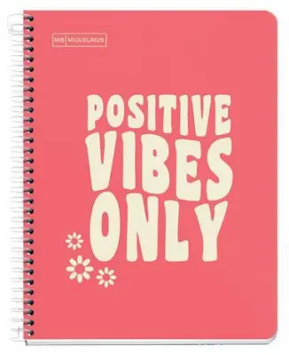 MiquelRius Zvezek A5, črtast, 100-listni, 90g MESSAGES rdeč