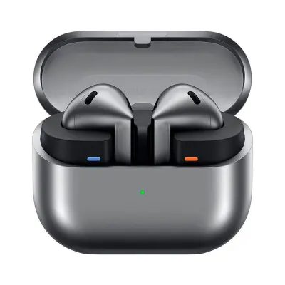 Brezžične slušalke Samsung Galaxy Buds3 srebrne barve