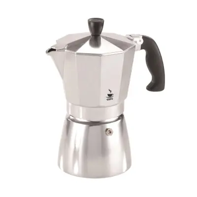 Aparat za espresso kavo GEFU Lucino aluminij 300 ml
