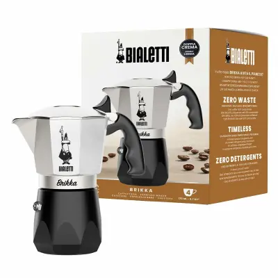 Aparat za espresso kavo Bialetti New Brikka 4Tz aluminij