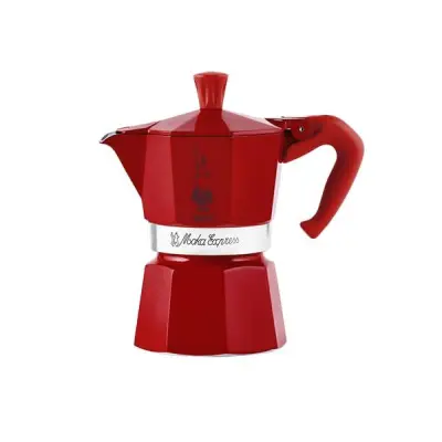 Espresso aparat Bialetti La MOKINA rdeče barve