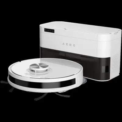 Robotski Sesalnik aeno 5291485013240 s Tehnologijo LiDAR, 4000 Pa, Bel