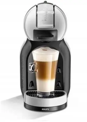 Kapsulni kavni aparat Krups Mini Me KP123B bela, modernega dizajna