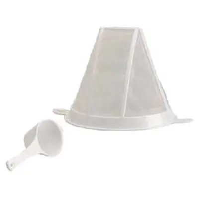 Dodatki za kavo Ibili 760900 beli večkratni filter z merilno skodelico