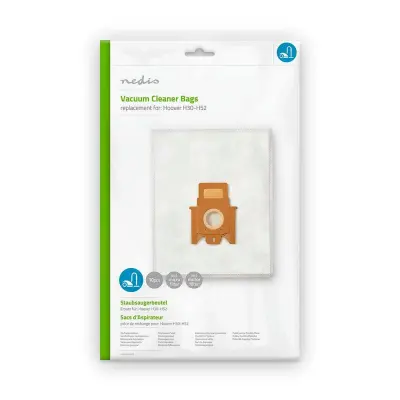 Vrečke za sesalnik Nedis DUBG120HOO10, 10 kosov, bele