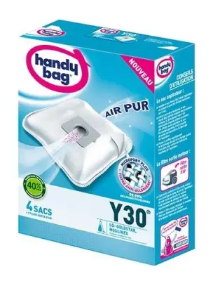 Vrečke za sesalnik Handy Bag Y30 bele, 4 kosa