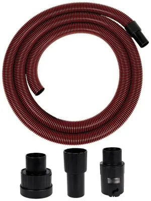 Sesalna cev Premium Einhell, rdeča, antistatična in prožna