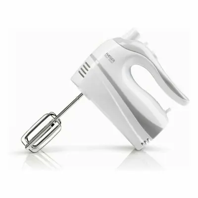 Stojalni mešalnik Haeger 500W bel, 5 stopenj