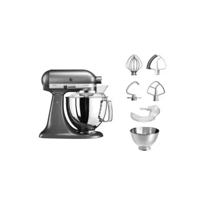 Kuhinjski robot KitchenAid 5KSM175PSEMS 4,8L 300W sivi