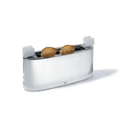 Toster Alessi SG68 W bel za 2 rezini