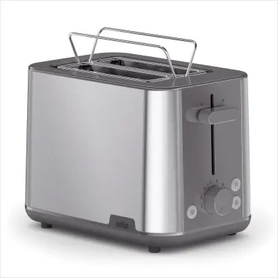 Toster DeLonghi PurShine HT 1510 GY 900 W, 2 rezini