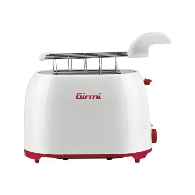 Toster Girmi TP10 750 W rdeče in bele barve