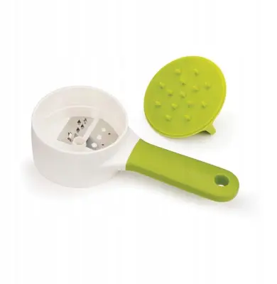 Spiralizator Jata Compact z dvema debelinama rezanja, zelen