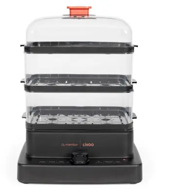 Parni Lonec Livoo DOC300 Kapaciteta 12L, 3 Košare