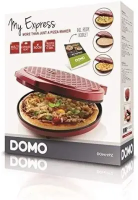 Pekač za pico Domo DO9177PZ, 1450 W, rdeča