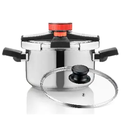 Pečica za pico Haeger Easy Lock Inox 6 litrov