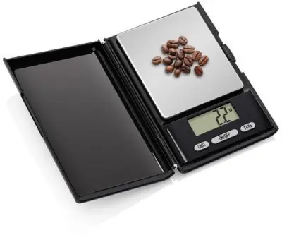 Kuhinjska tehtnica ETA Pocky iz nerjavečega jekla, natančnost 0,1 g