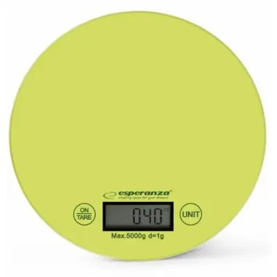 Kuhinjska tehtnica Esperanza EKS003G z LCD zaslonom, kapaciteta 5 kg