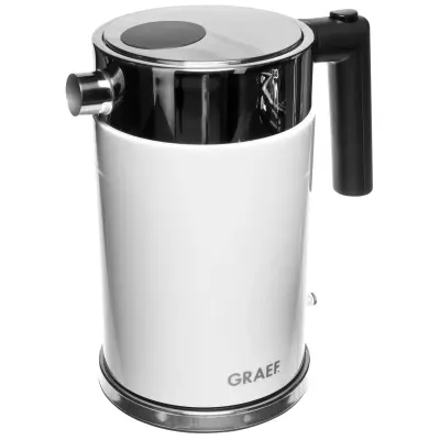 Sokovnik Graef WK 61 bel in iz nerjavečega jekla
