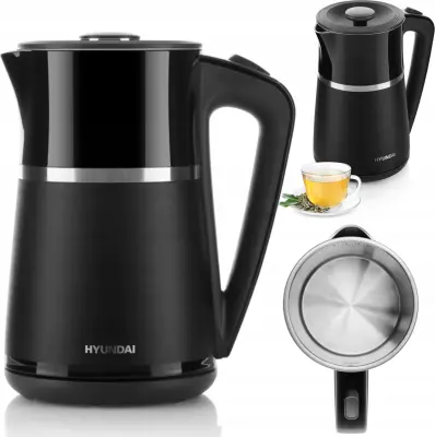 Grelnik vode Hyundai VK306 1,7 litra, črn