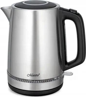 Električna grelnik vode Maestro 1,7 l iz nerjavečega jekla