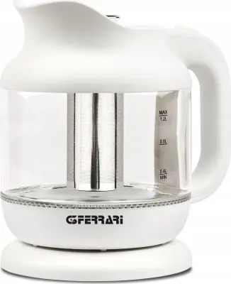 Električni grelnik vode G3Ferrari Idilio prozorno steklo 1,2 l