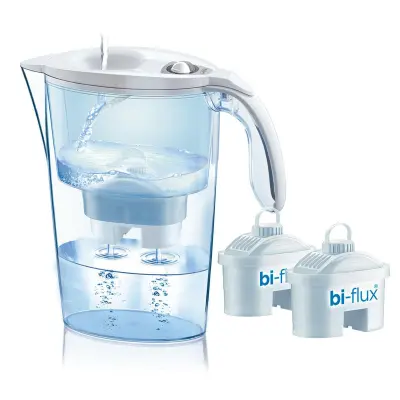 Vodna filtrska posoda Laica Jarre filtrante 2,3 litra, bela