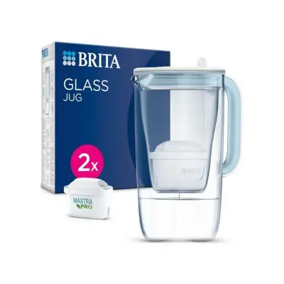 Filtrirna vrč Brita Maxtra Pro steklo modra