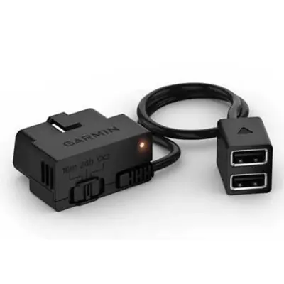 Napajanje Garmin 0753759269449 stalno za Dash Cam, črno