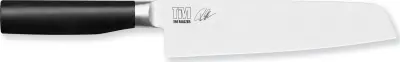 Kuhinjski nož Kai KAMAGATA 20 cm črn