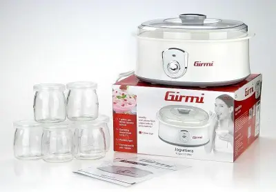 Jogurtar Girmi YG0300 7 steklenih kozarcev 180 ml