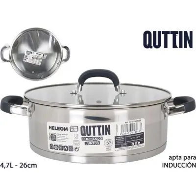 Lonec BigBuy 4,7 L iz nerjavečega jekla, indukcijski