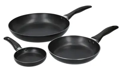 Kuhinjski pripomočki Craft komplet aluminijastih ponev z nelepljivim premazom