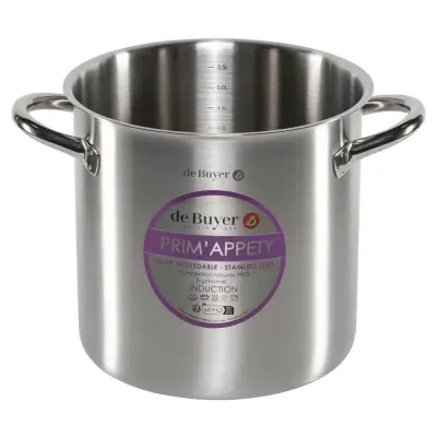 Kuhinjski lonec de Buyer PRIM'APPETY 20 cm iz nerjavečega jekla