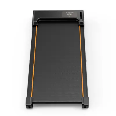 FT21 tekalna steza za hojo, 0,55–2,25 HP, hitrost 1–6 km/h, LED zaslon, nosilnost 100 kg, črna/oranžna