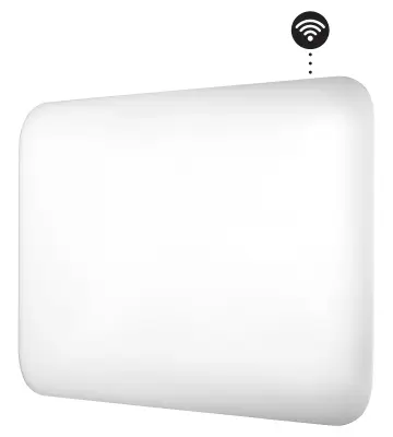 Panelni konvekcijski radiator MILL PA700WIFI4, Wi-Fi, 700 W, jeklo