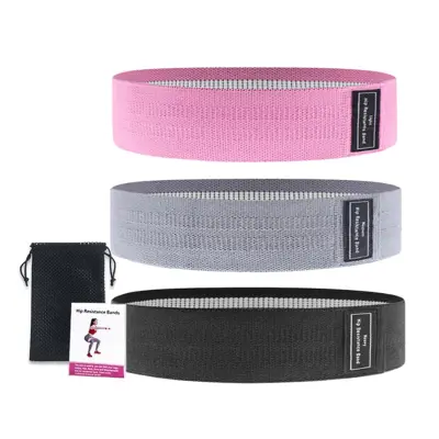 Set Gum Za Vadbo Mini X-Sport - Črno-Pastila